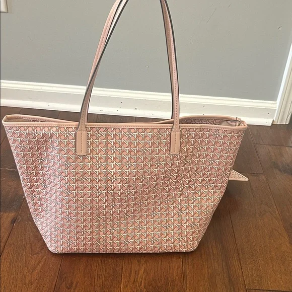 Tory Burch Pink Geometric Tote - Picture 4 of 4